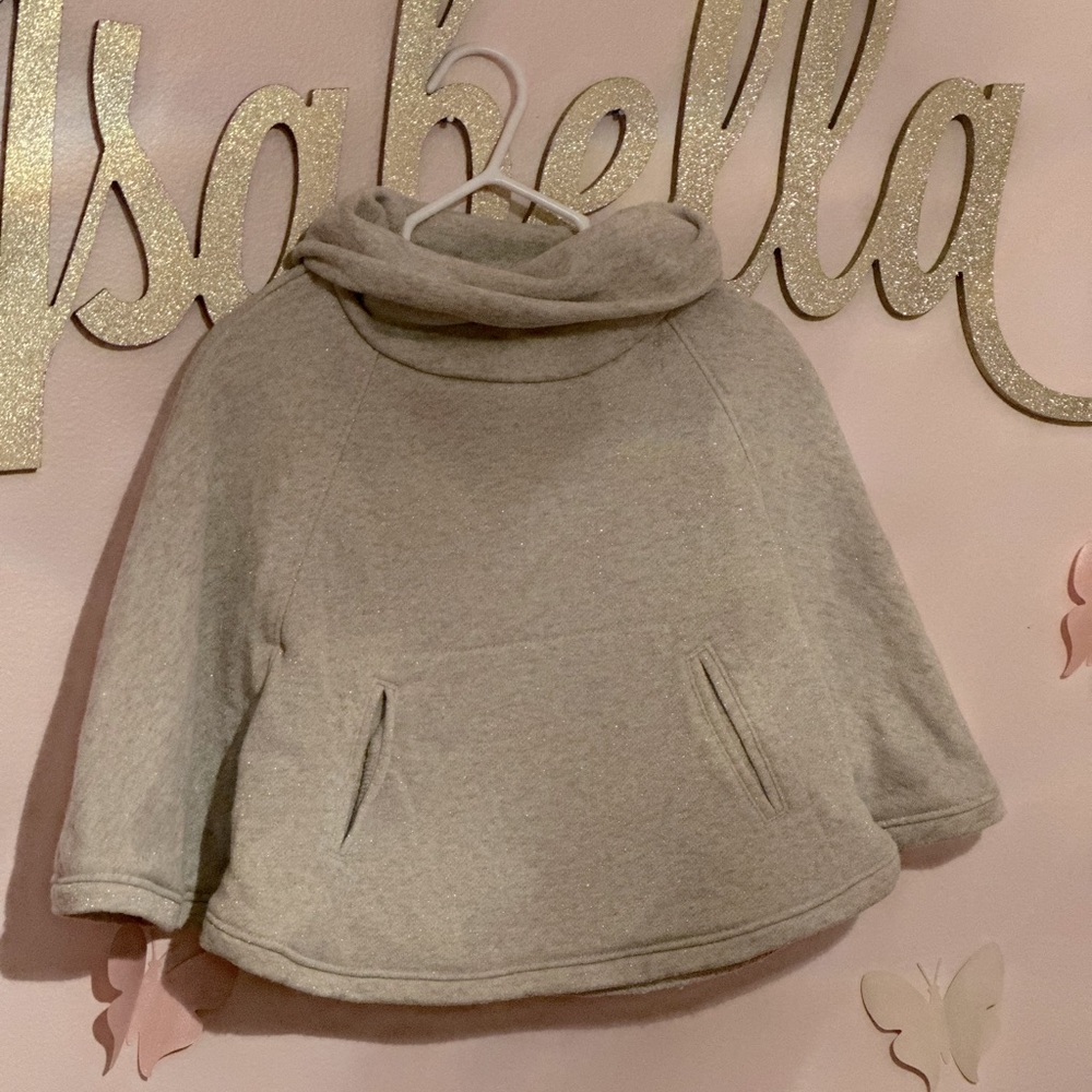 Tan/beige toddler cape 2T